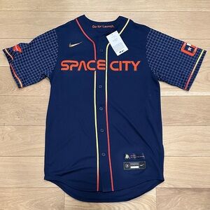 Nike Houston Astros Space City Navy Baseball Jersey